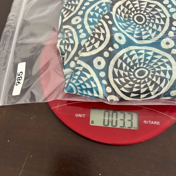 Tolani Multicolor Katarina Silk Printed Hooded Tunic V Neck Women’s Small - Picture 13 of 13